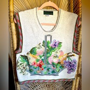 Gorgeous vintage hand stitched Cullinane vest